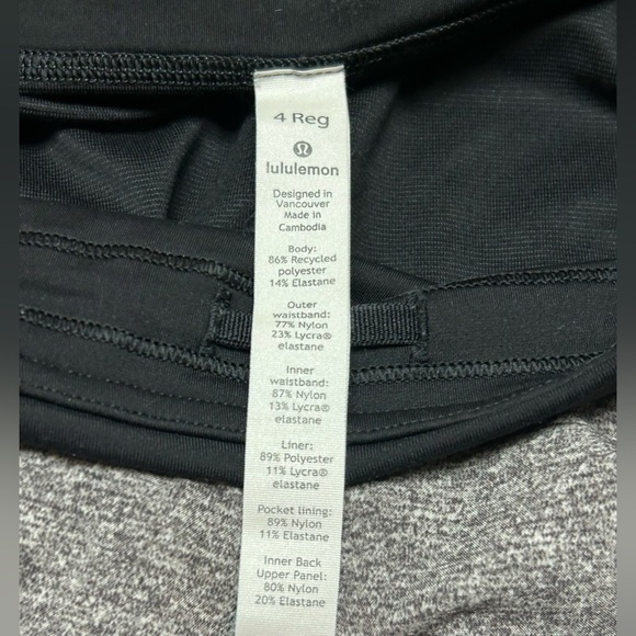 Lululemon Run Times Short II 3” - Picture 4 of 10